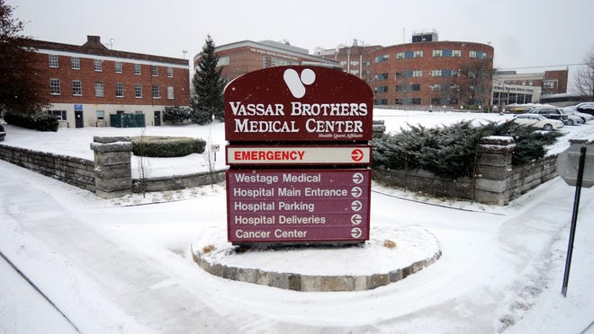 A view of Vassar Brothers Medical Center in the City of Poughkeepsie on Dec. 14, 2013.