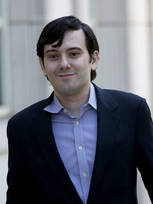 File photo taken in 2016 shows pharmaceutical industry entrepreneur Martin Shkreli arriving at federal court in Brooklyn, N.Y. for a hearing in a securities fraud case against him.
