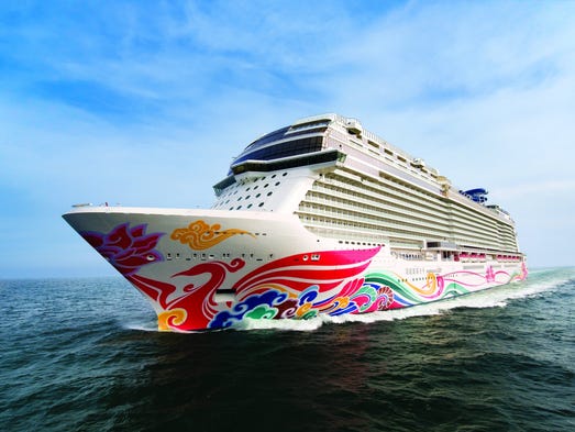 Norwegian Cruise Line's newest ship is the 3,883-passenger