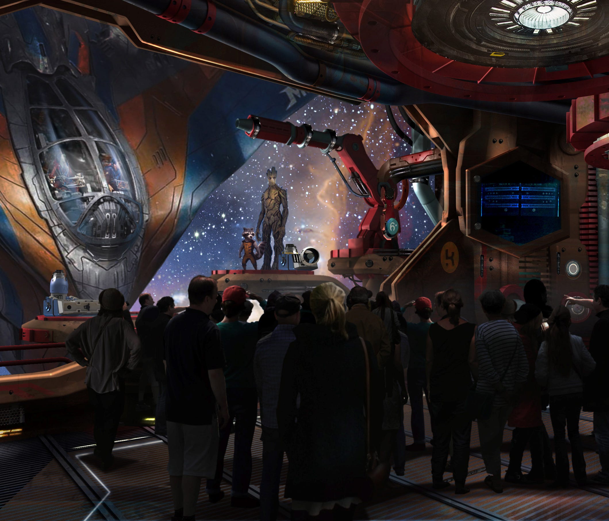 AT D23 EXPO 2017, DISNEY PARKS CHAIRMAN BOB CHAPEK ANNOUNCES E-TICKET GUARDIANS OF THE GALAXY ATTRACTION COMING TO EPCOT -- Looking ahead to the 50th Anniversary of Walt Disney World, Disney Parks Chairman Bob Chapek announced exciting plans across E