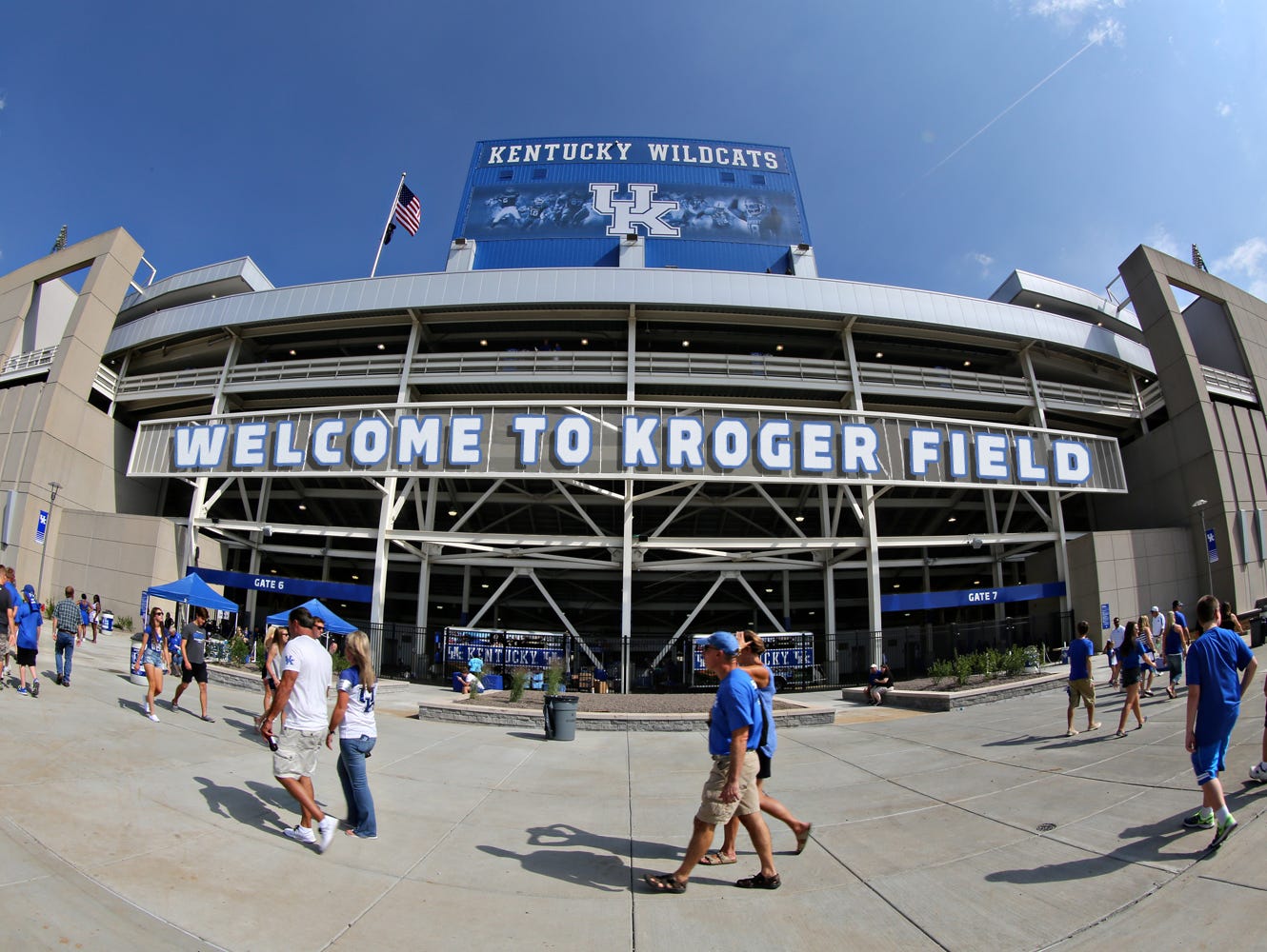 Uk Board Signs Off On Kroger Field As New Stadium Name Usa Today