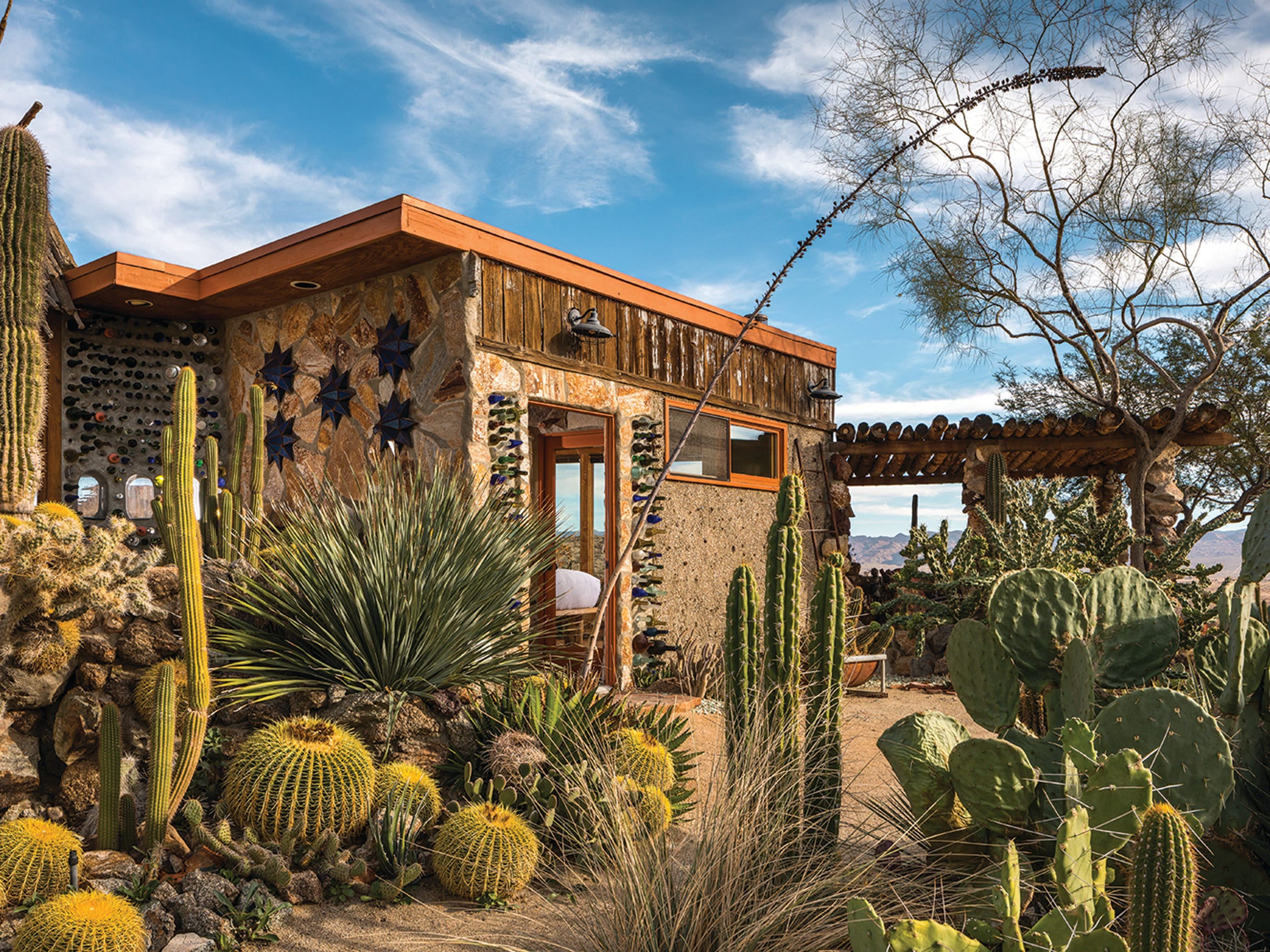 Mojave Rock Ranch takes recycled design to new heights