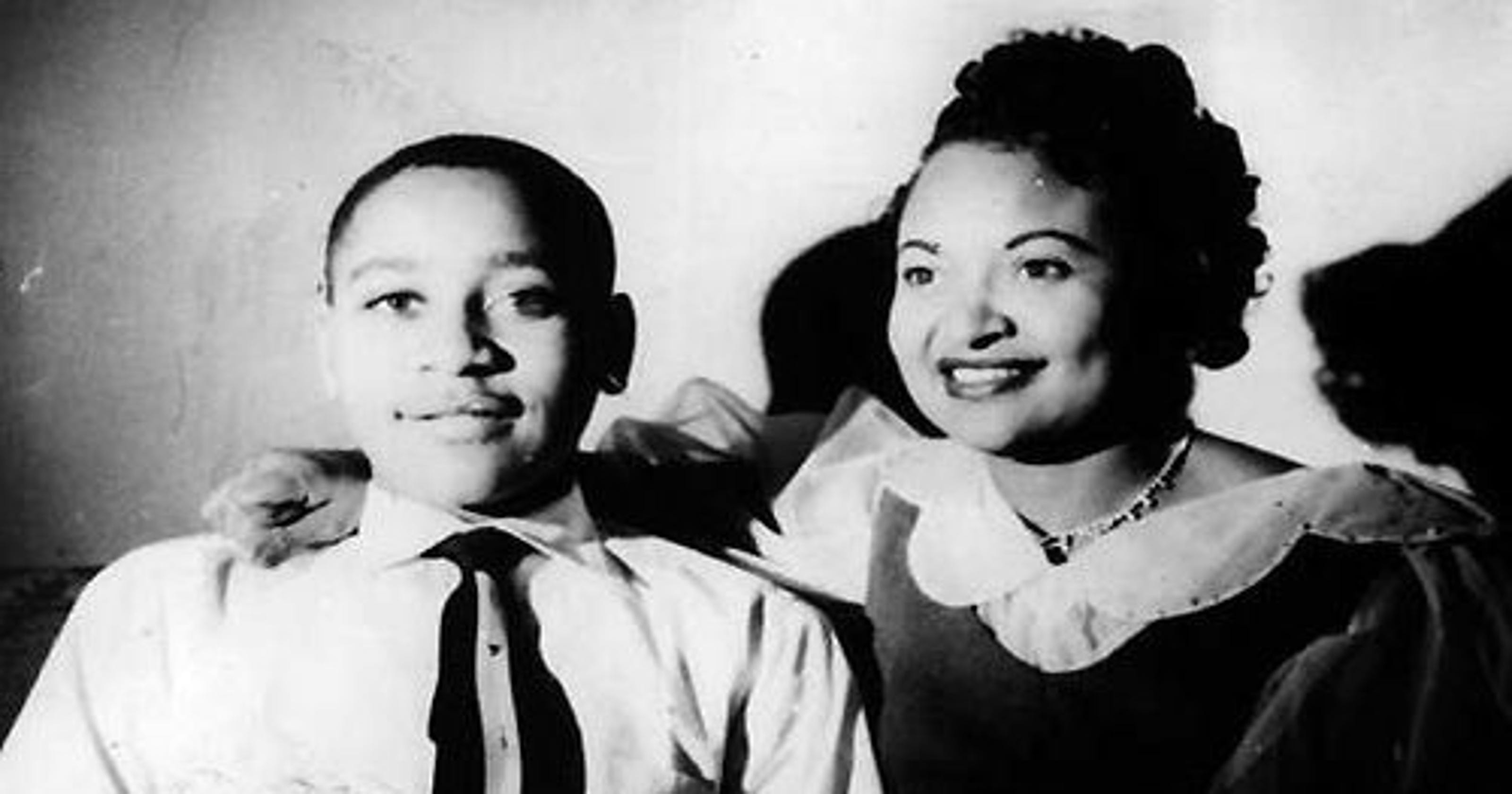 Image result for emmett till and his mother