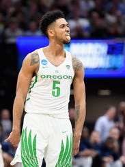 Tyler Dorsey came up clutch for Oregon against Rhode