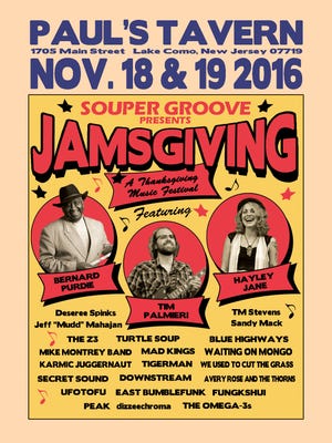 Jamsgiving - A Thanksgiving music festival