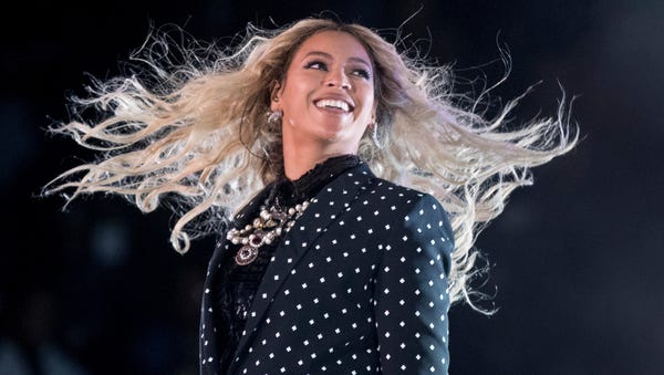 Beyonce, shown here in 2016, surprised Colin...