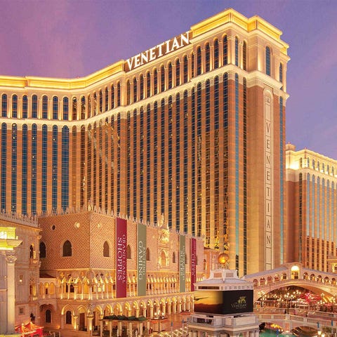 The Venetian in Las Vegas is the 12th most popular