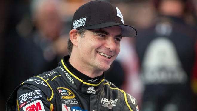 Jeff Gordon has been hanging around in the Chase.