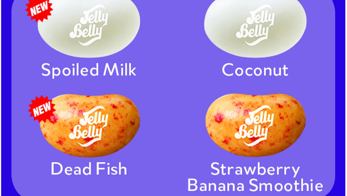 Exclusive We Tested New Jelly Bean Flavors Spoiled Milk And Dead Fish