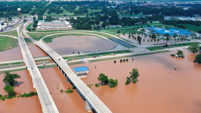 Images shot along the Red River June 8, 2014 by the Bossier Sheriff's Office.