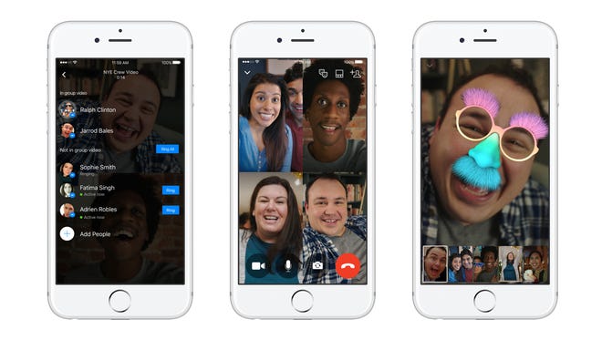 Facebook Messenger Chimes In With Group Video Chat