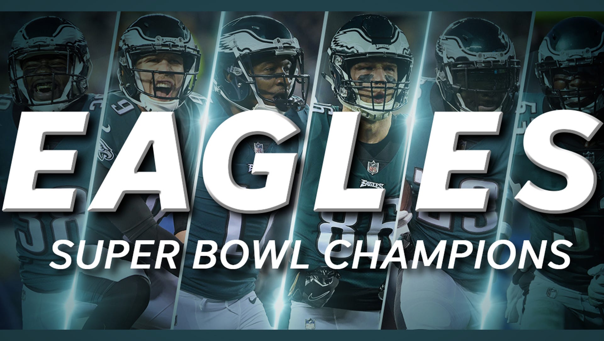 Eagles Are Super Bowl Champs Printable Sign