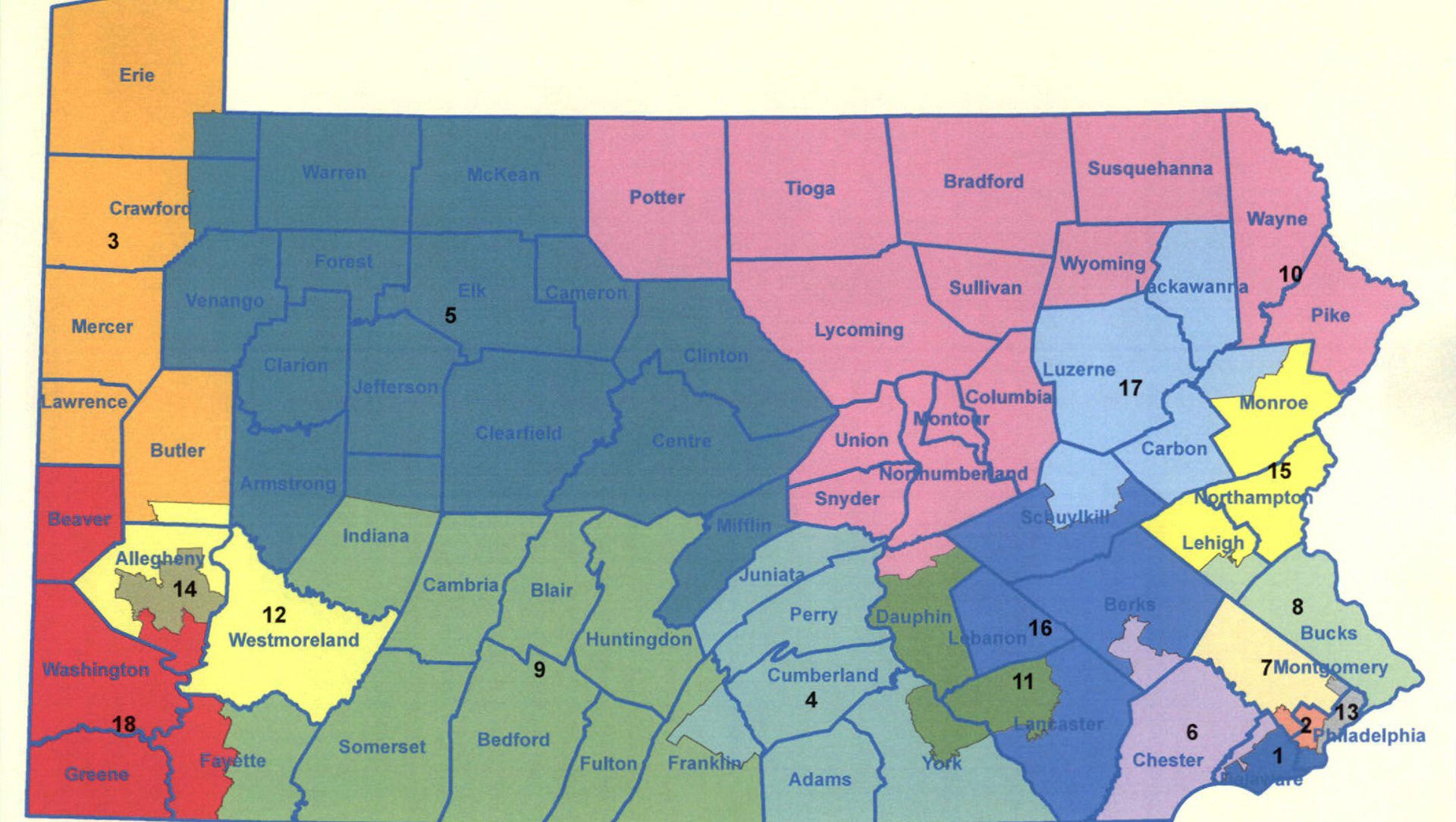 Pa Redistricting Leads To Gop Worry Talk Of Impeaching Justices Pa District Map 2022
