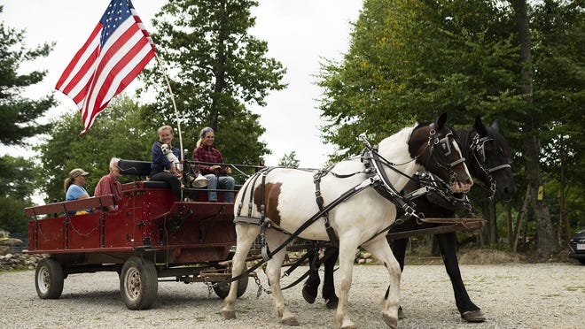 Cornerstone Ranch in Princeton is offering socially distanced horse and carriage rides and barbecue lunch on weekends.