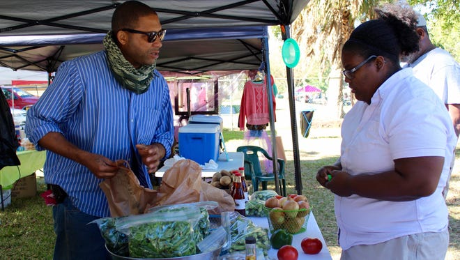 Marvin's Garden sells traditional vegetables grown at an urban farm in Frenchtown, and a rural farm in Lloyd.