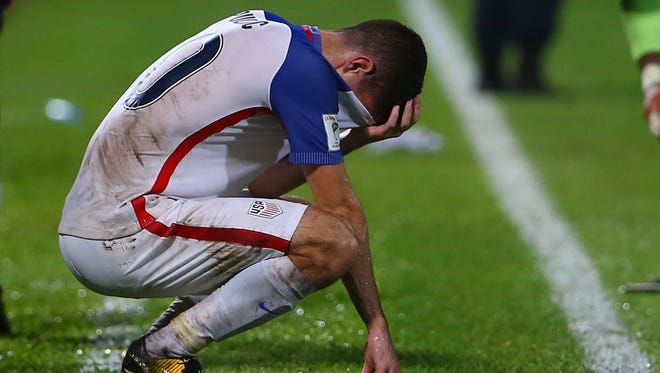 Christian Pulisic and other members of the U.S. men's team took it hard when they failed to qualify for the World Cup.