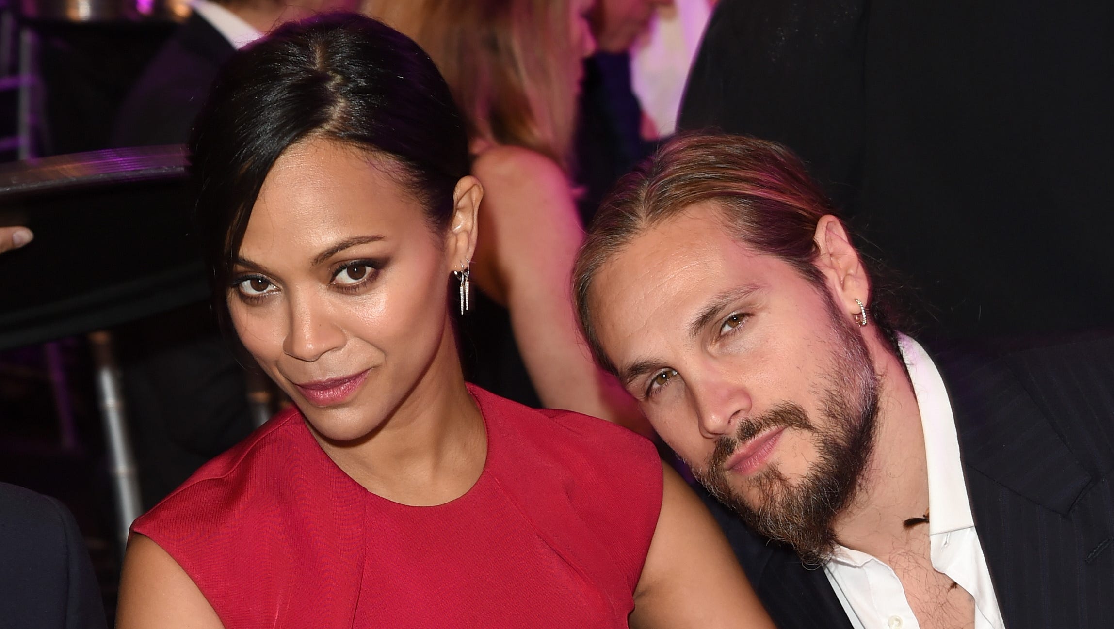 Zoe Saldana's husband takes her last name