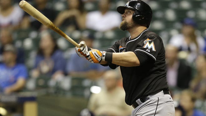 Casey McGehee played for the Miami Marlins before being traded to San Francisco and winning the World Series with the Giants.
