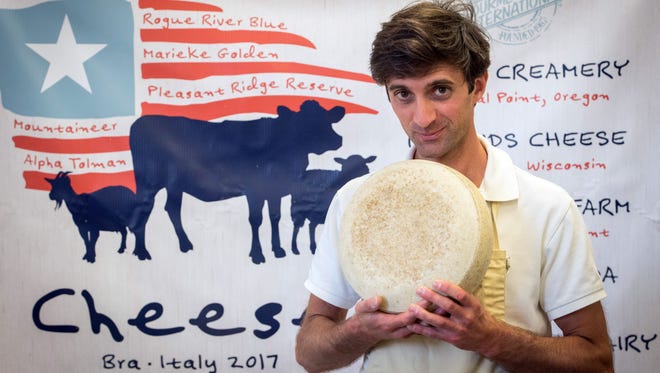Uplands Cheese Co. owner and cheesemaker Andy Hatch received a prestigious Slow Food Award earlier this year.