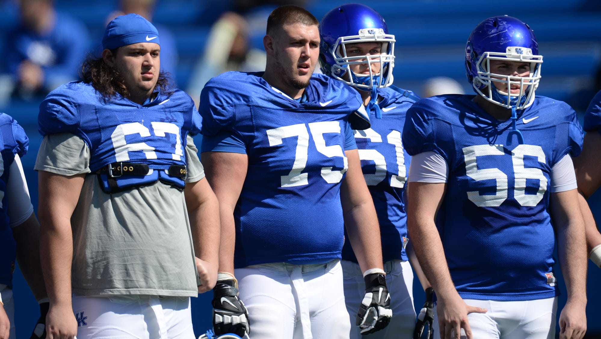 Kentucky Football Tate Leavitt Absent From Lt Competition After