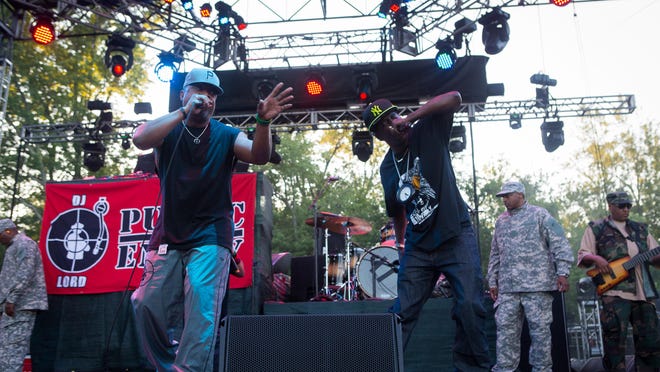 Public Enemy at the 2013 Firefly Music Festival in Dover.