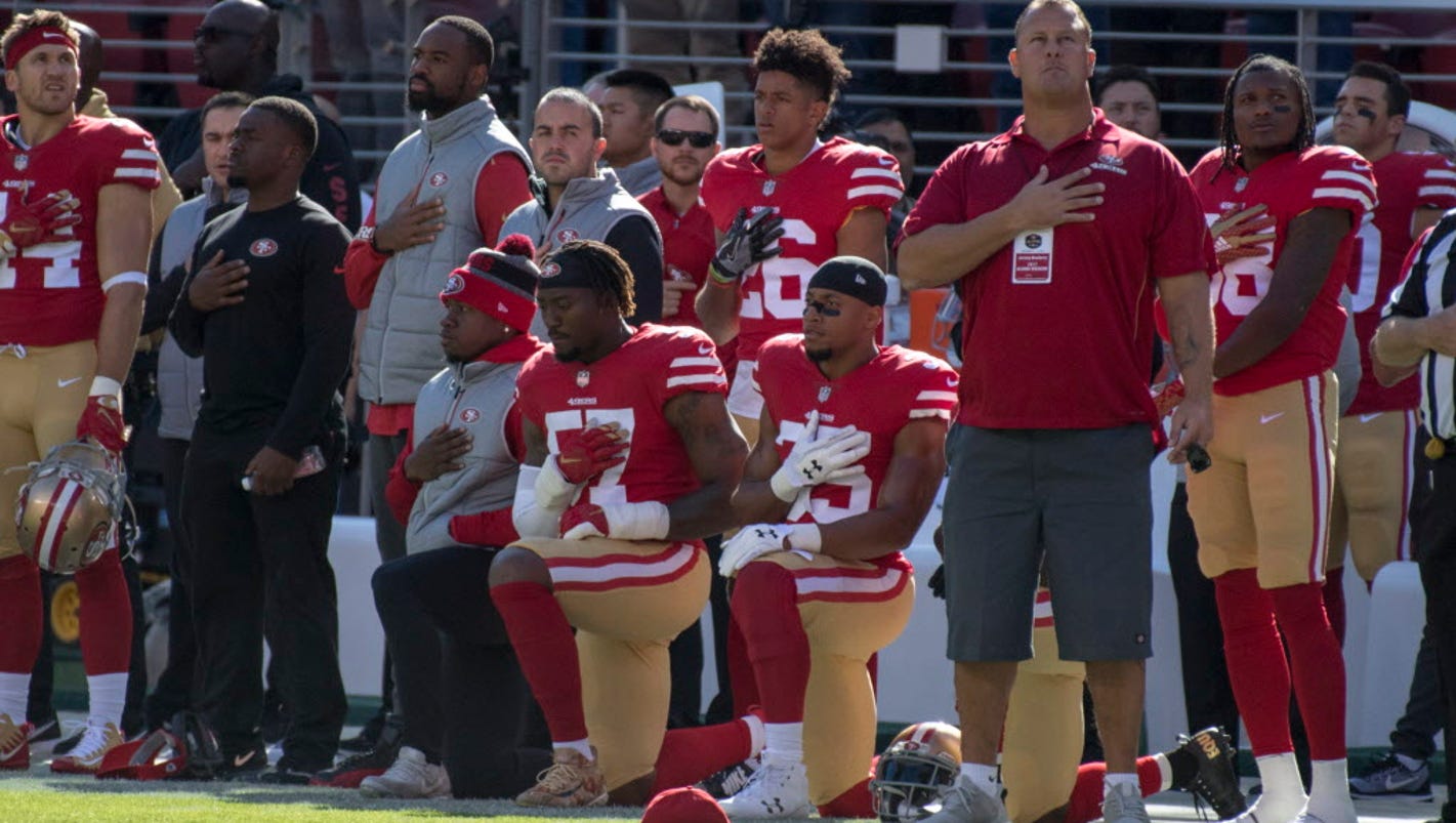 Donald Trump blasts NFL again over national anthem protests