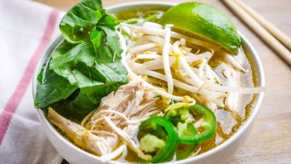 Pressure Cooker Chicken Faux Pho