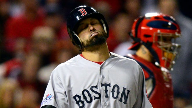 Shane Victorino has gone 0-for-10 in the series and is hitting just .188 in 13 postseason games.