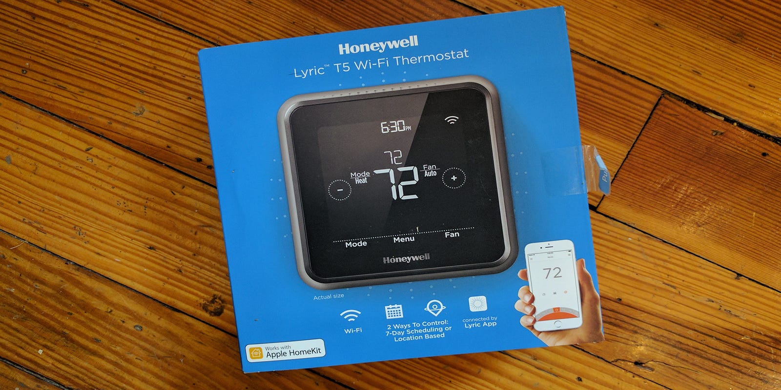 Round Smart Thermostat Second Generation Honeywell Home Home
