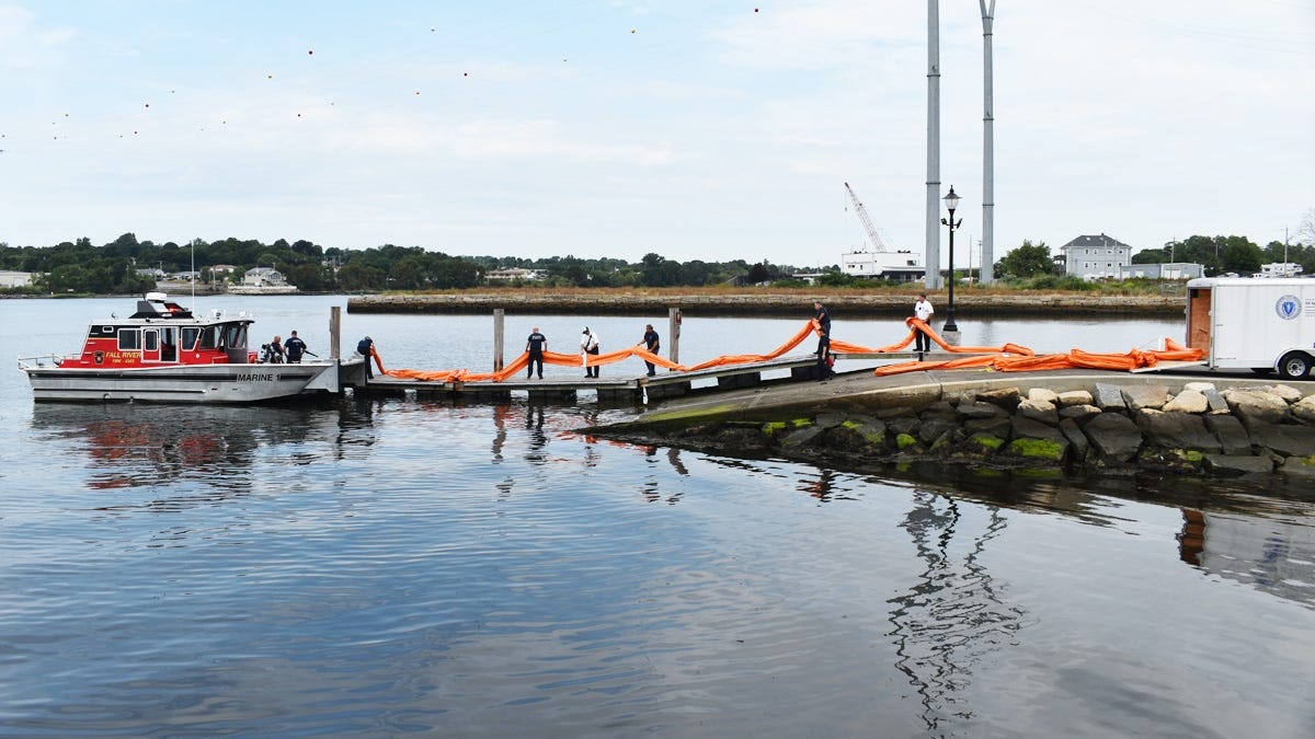 Fire Department responds to small fuel spill near Fall River boat ramp Fire Department responds to small fuel spill near Fall River boat ramp