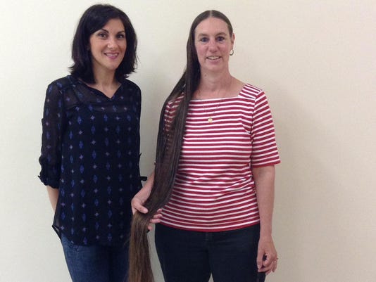 Putnam Donate Hair At Hamlin Drive