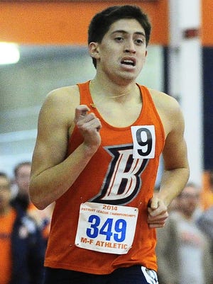 Catholic Central grad Andrew Garcia-Garrison has been a standout runner for Bucknell University.