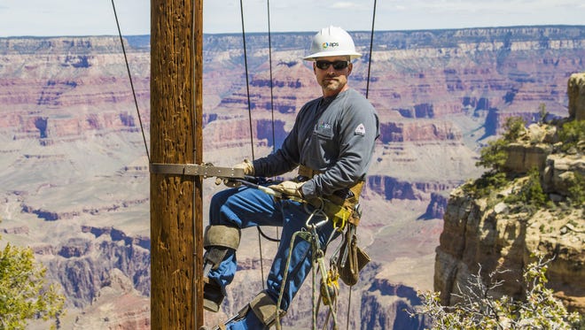 APS local representative Kevin Hartigan is responsible for the power needs for Grand Canyon National Park.