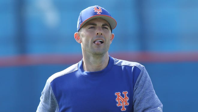 Third baseman David Wright during a workout in February.