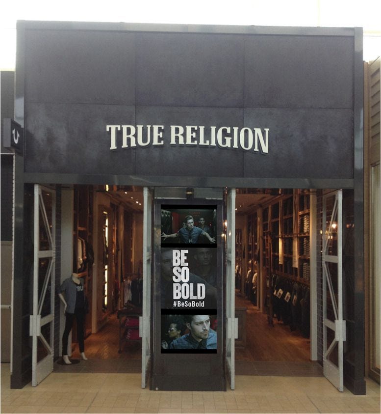 True religion saks clearance