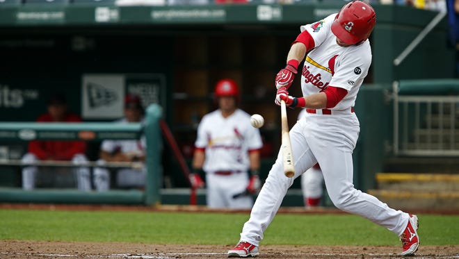 Center fielder Charlie Tilson was the unquestioned season MVP for the Springfield Cardinals in 2015, leading the entire Texas League in several offensive categories.