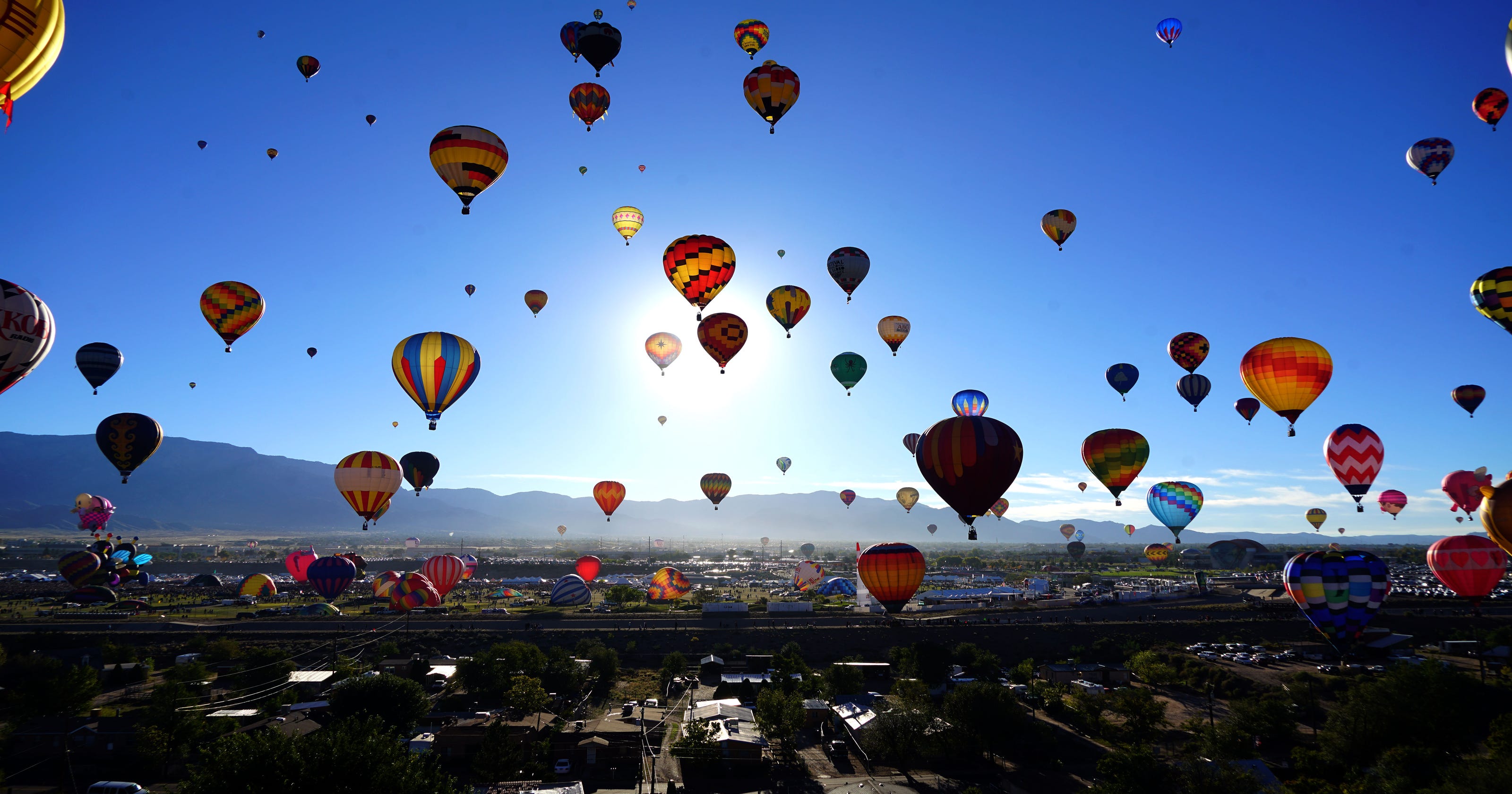 Amazing pictures from the Albuquerque International Balloon Fiesta