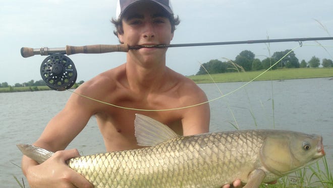 Carp offer a fight and challenge much like redfish.