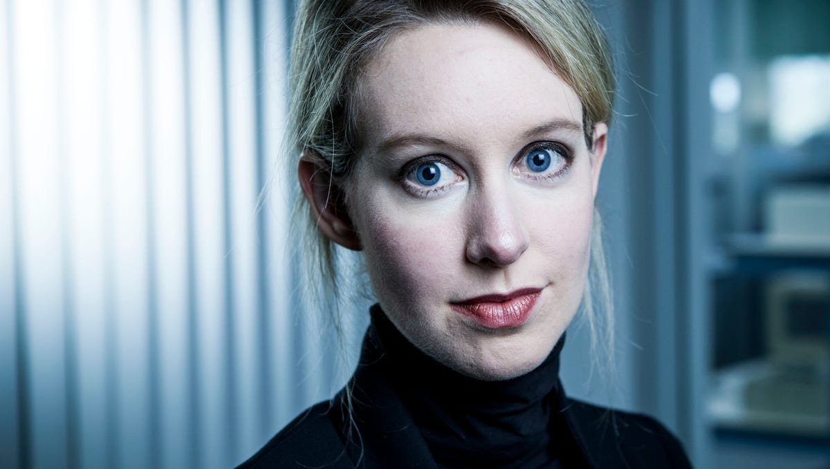 Elizabeth Holmes at Theranos headquarters in Palo Alto, Calif. on June 30, 2014. 