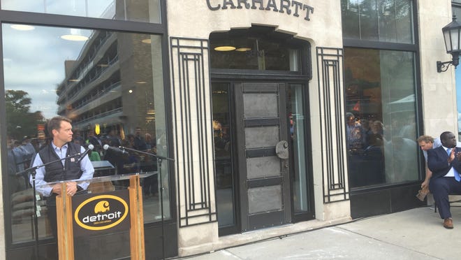 Carhartt opened its new flagship store in Detroit on Aug. 27, 2015.