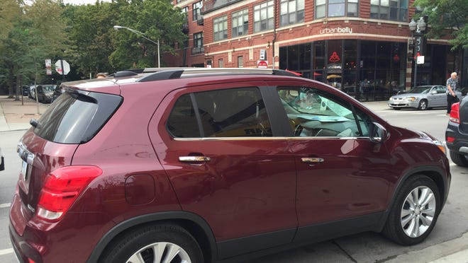 Chevy’s small SUV deftly handled obstacles on busy Chicago streets.