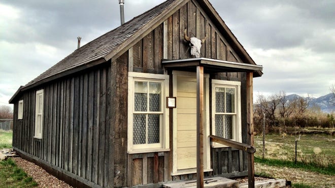 More than 120 years old, the C.M. Russell Honeymoon Cabin in Cascade is for sale.