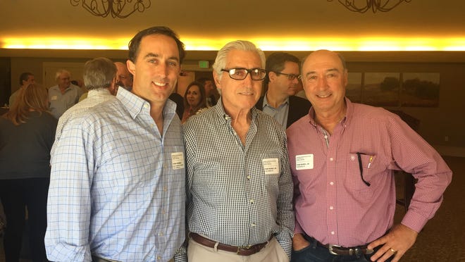 Three Generations: Tom Nunes V, Tom Nunes Sr. and Tom Nunes Jr. taken at GSA’s Annual Meeting on May 18
