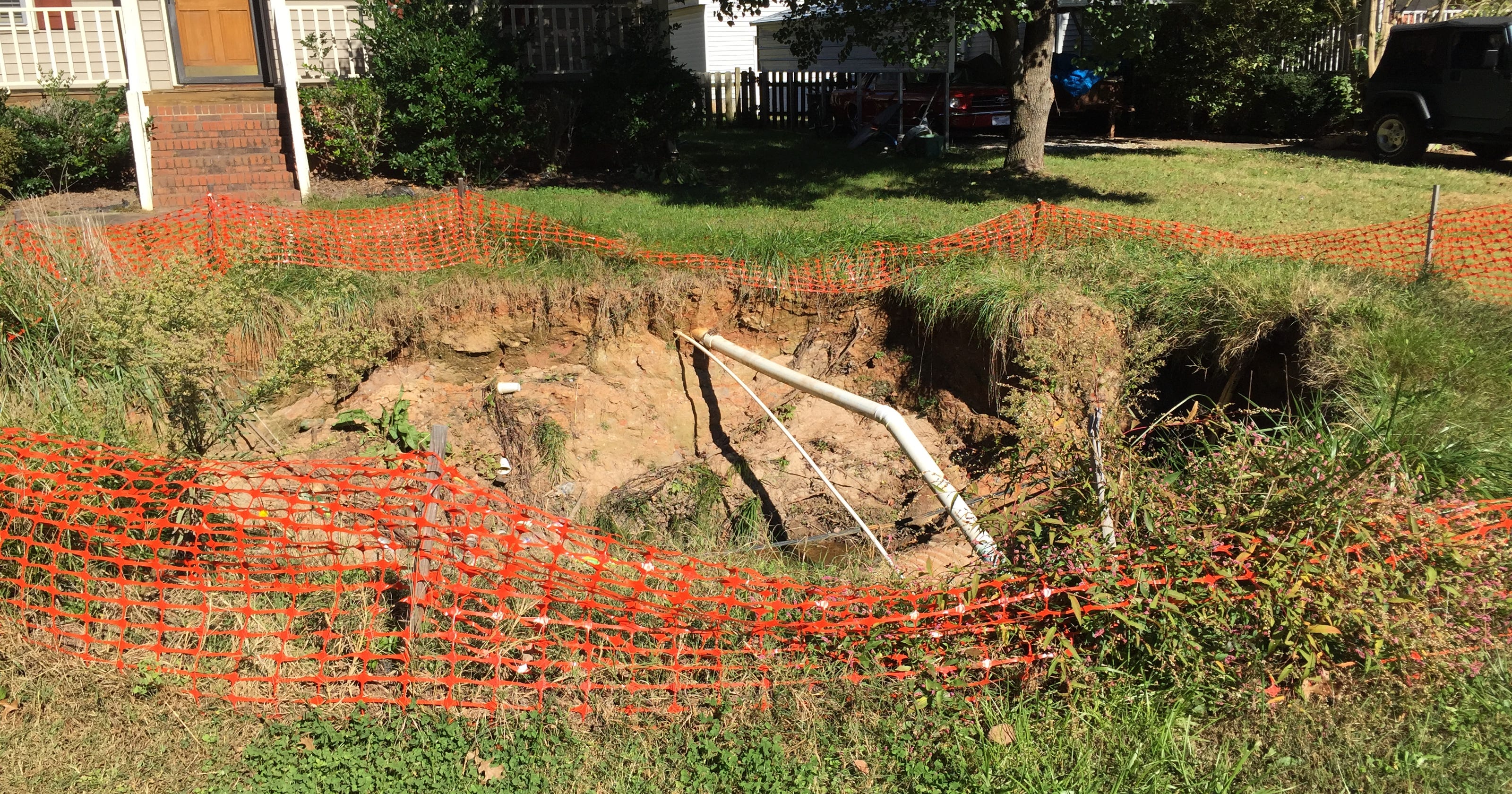 Easley Homeowners File Federal Suit Over Sinkholes