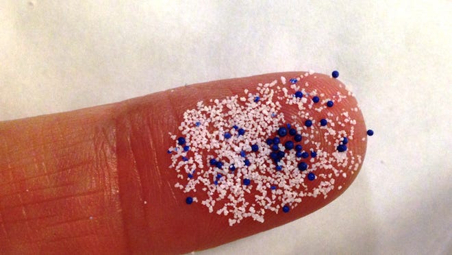 Microbeads used in personal care products are in the Great Lakes. Michigan legislators will consider a bill to ban the sale of products containing microbeads.