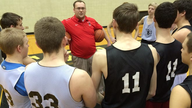 Blackford coach Troy Burkhart is building the basketball program from the ground up in his first year.