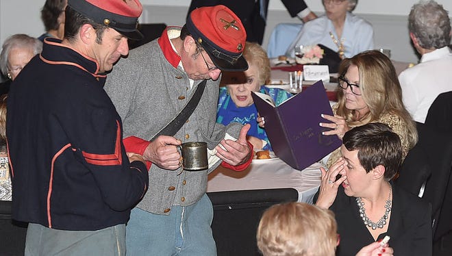 Adding authenticity to the Flora and Frills of the Delta Grand was Civil War reenactors mingling with the audience at Thursday’s St. Landry Parish Women Hall of Fame event. The event, presented by the OGMLA Foundation, honored five women from St. Landry Parish who have made this area a greater place.