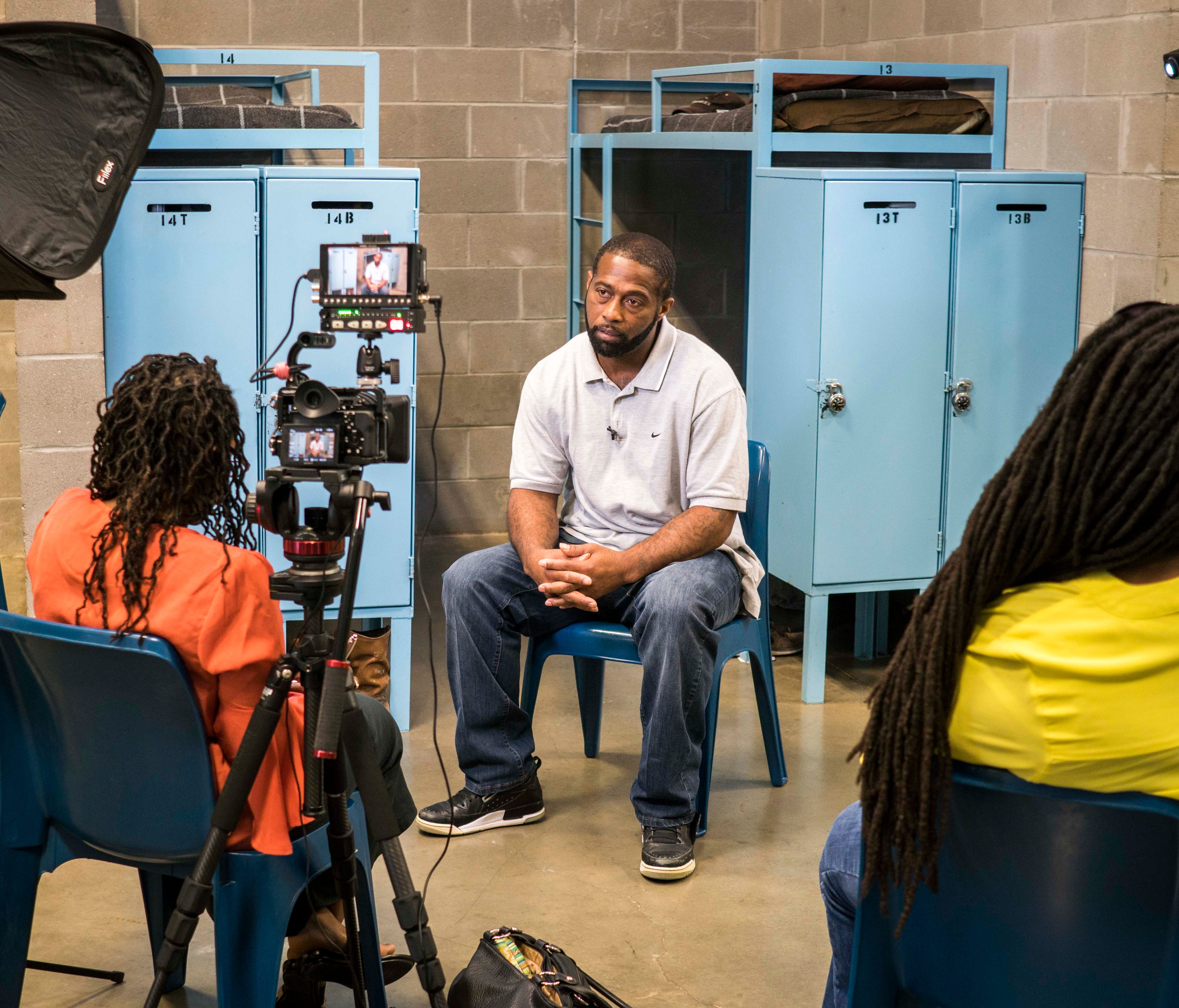 Harold Sylvester speaks with USA TODAY about the re-entry program at Lafayette Parrish prison in Louisiana.