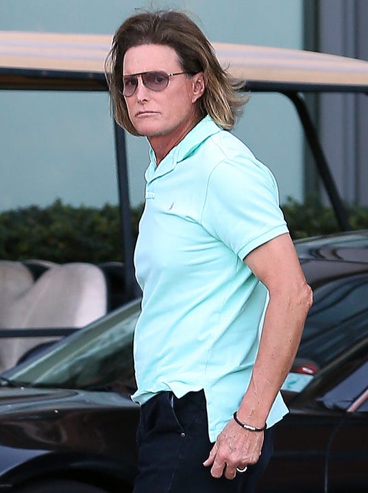 Bruce Jenner emerges with another new look