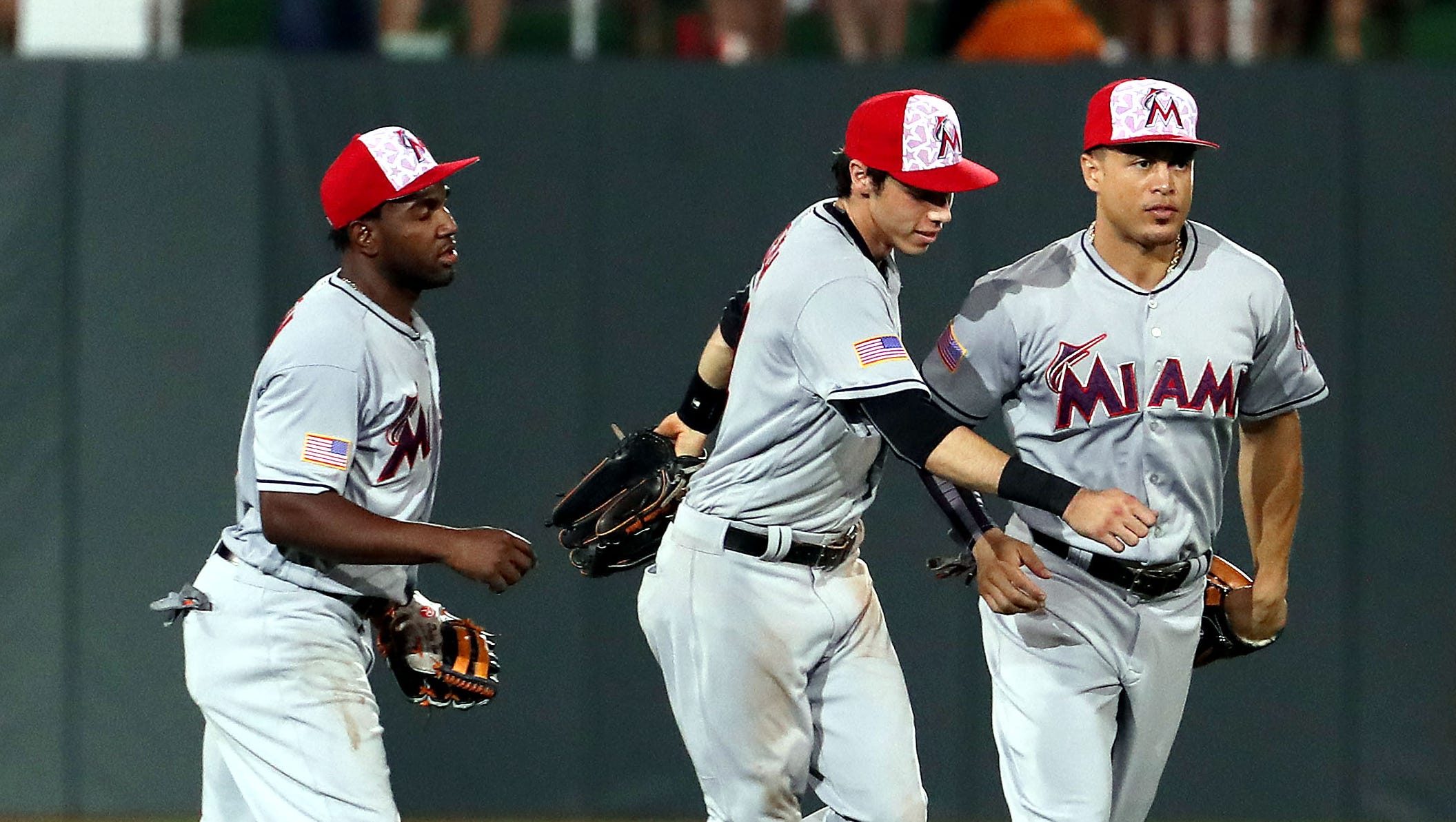 Marlins top Braves in unique Fort Bragg Game